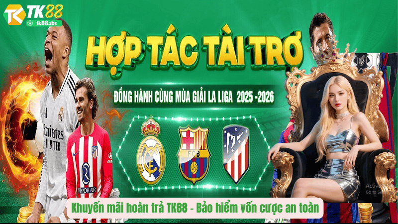 Khuyến mãi hoàn trả TK88 – Bảo hiểm vốn cược an toàn